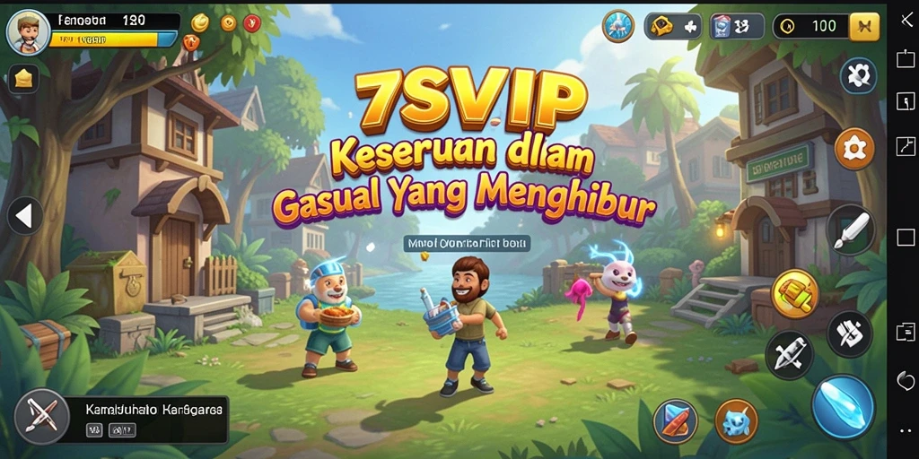 Screenshot utama 7SVIP menampilkan gameplay seru dan interaktif.