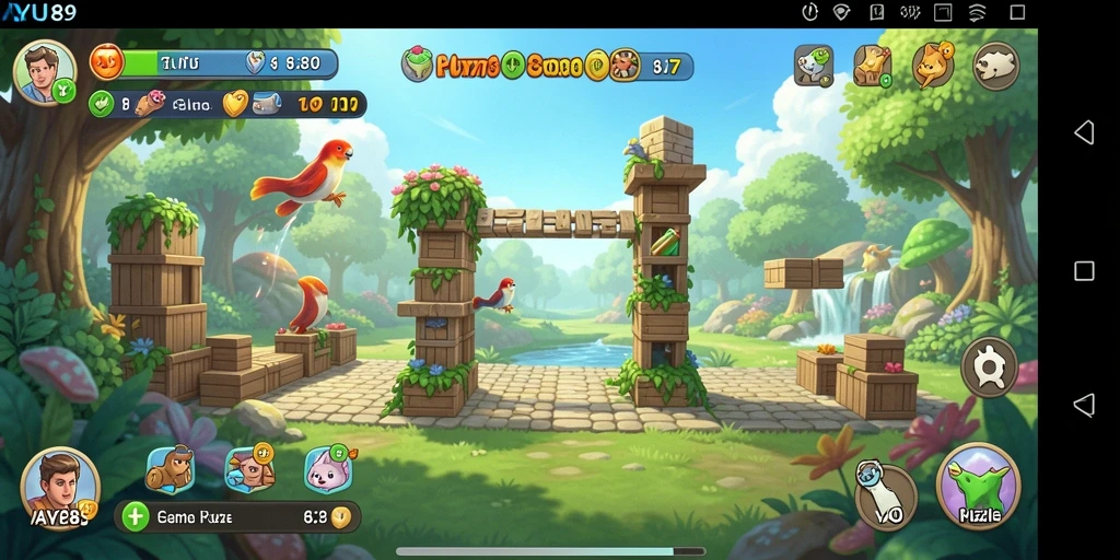 Tampilan gameplay AYU89 yang menarik dan penuh tantangan.