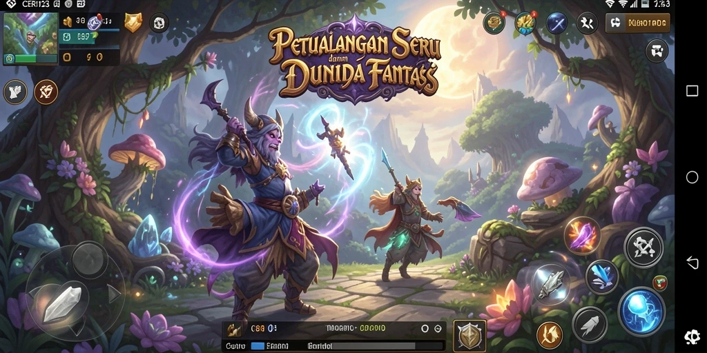 Tampilan gameplay CERI123 yang penuh aksi dan petualangan seru.