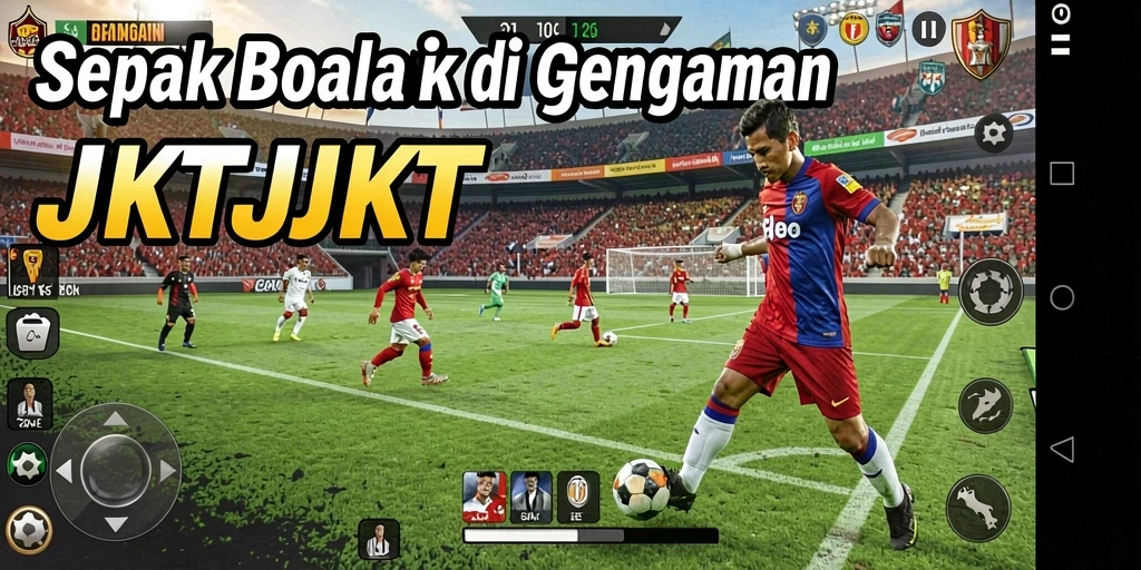 Tampilan gameplay JKTJKT yang mendebarkan dan realistis.