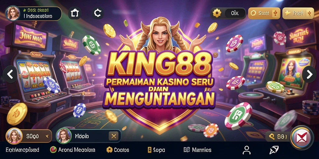 Tangkapan layar KING88 menampilkan gameplay Kasino yang menarik dengan visual berkualitas tinggi.