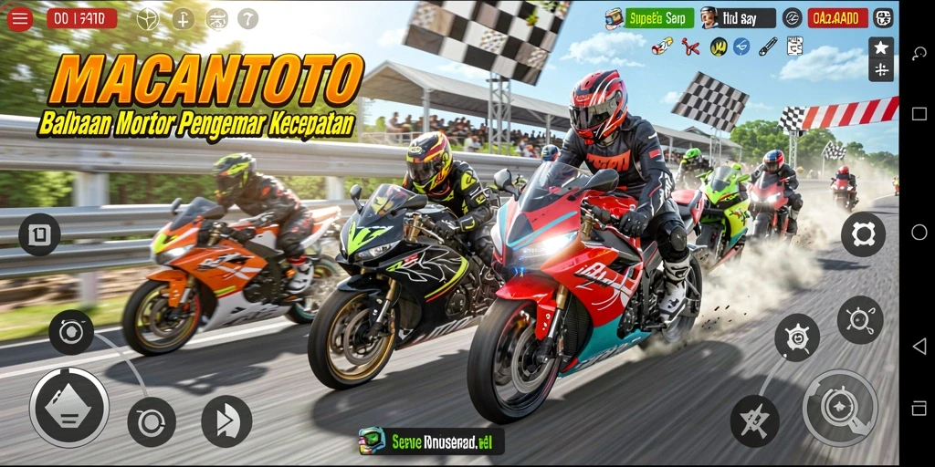 Tampilan gameplay <strong>MACANTOTO</strong> yang mendebarkan dan menantang.