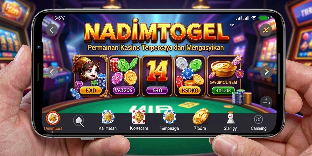 Screenshot gameplay NADIMTOGEL yang menunjukkan keseruan permainan Kasino.