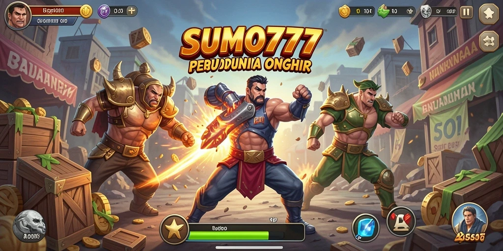 Tangkap aksi seru di arena pertarungan SUMO777.