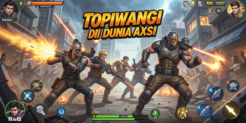 Gameplay seru dan menegangkan di TOPIWANGI.